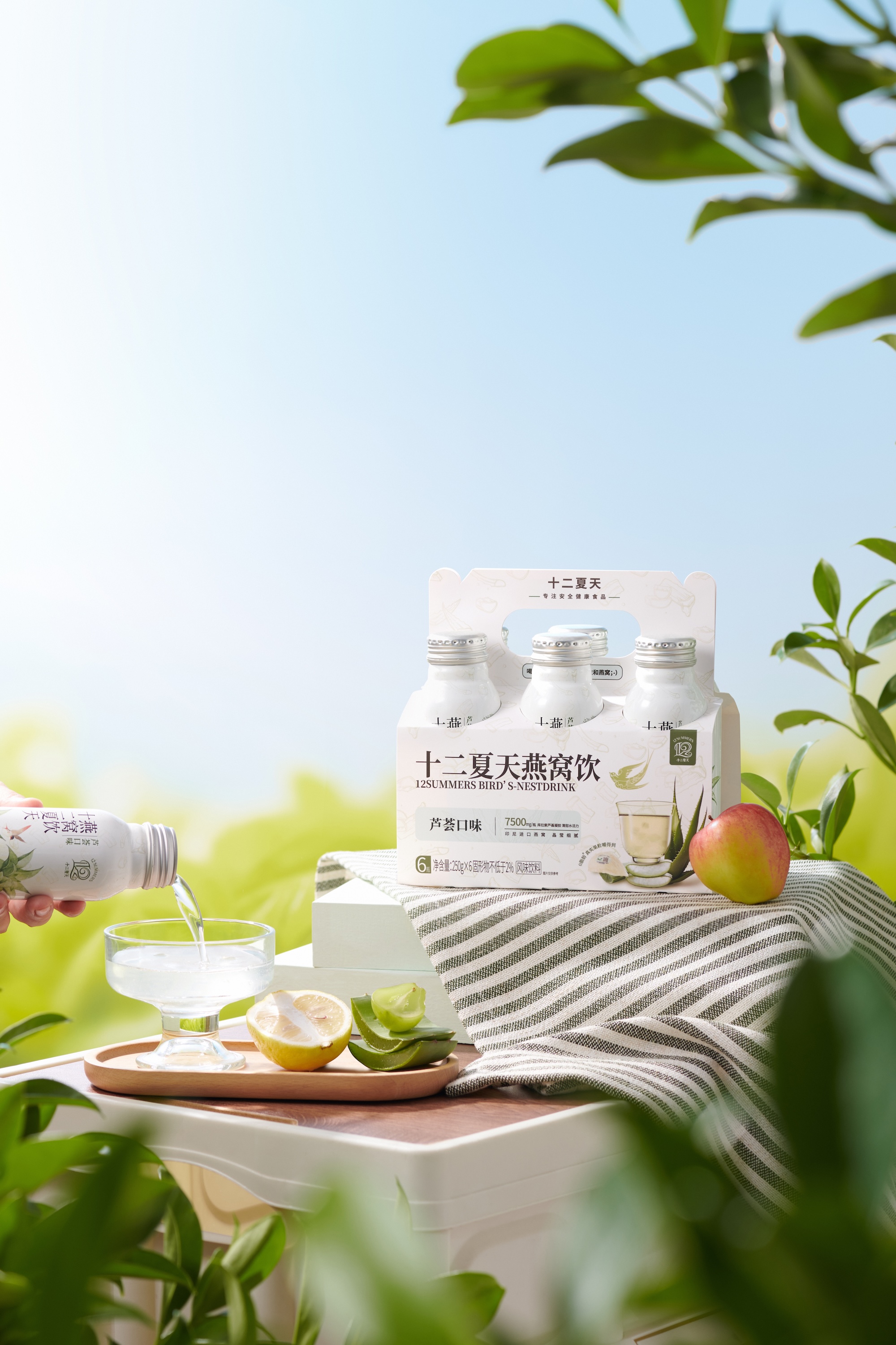 Bird's Nest Drink with Aloe